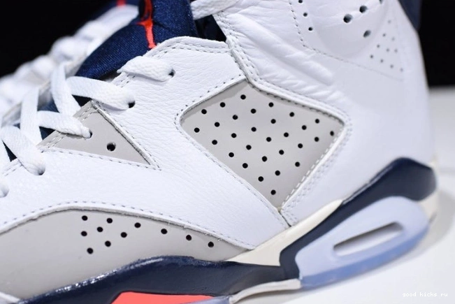 Cheap 23-Neutral Air White Retro Grey-Sail Infrared Jordan 6 384664-104 Tinker 0709
